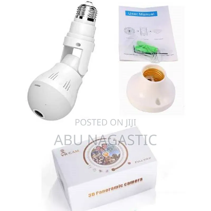 Rotating Bulb CCTV Camera