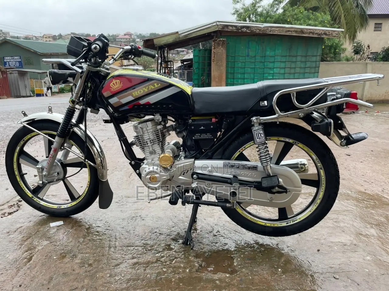 New Royal RY125 2026 Black