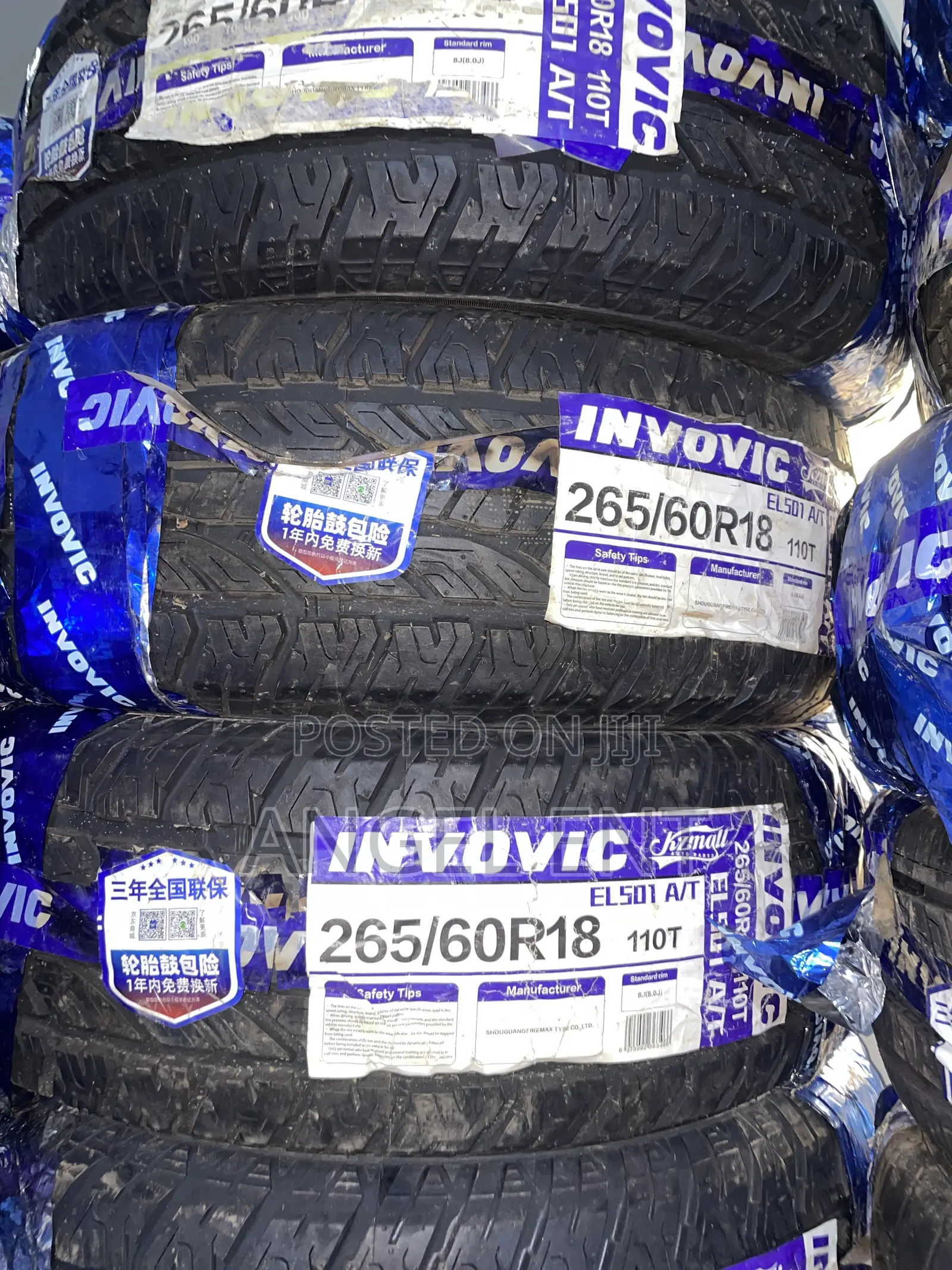 265/60r18 110T Brand New Car Tires Available