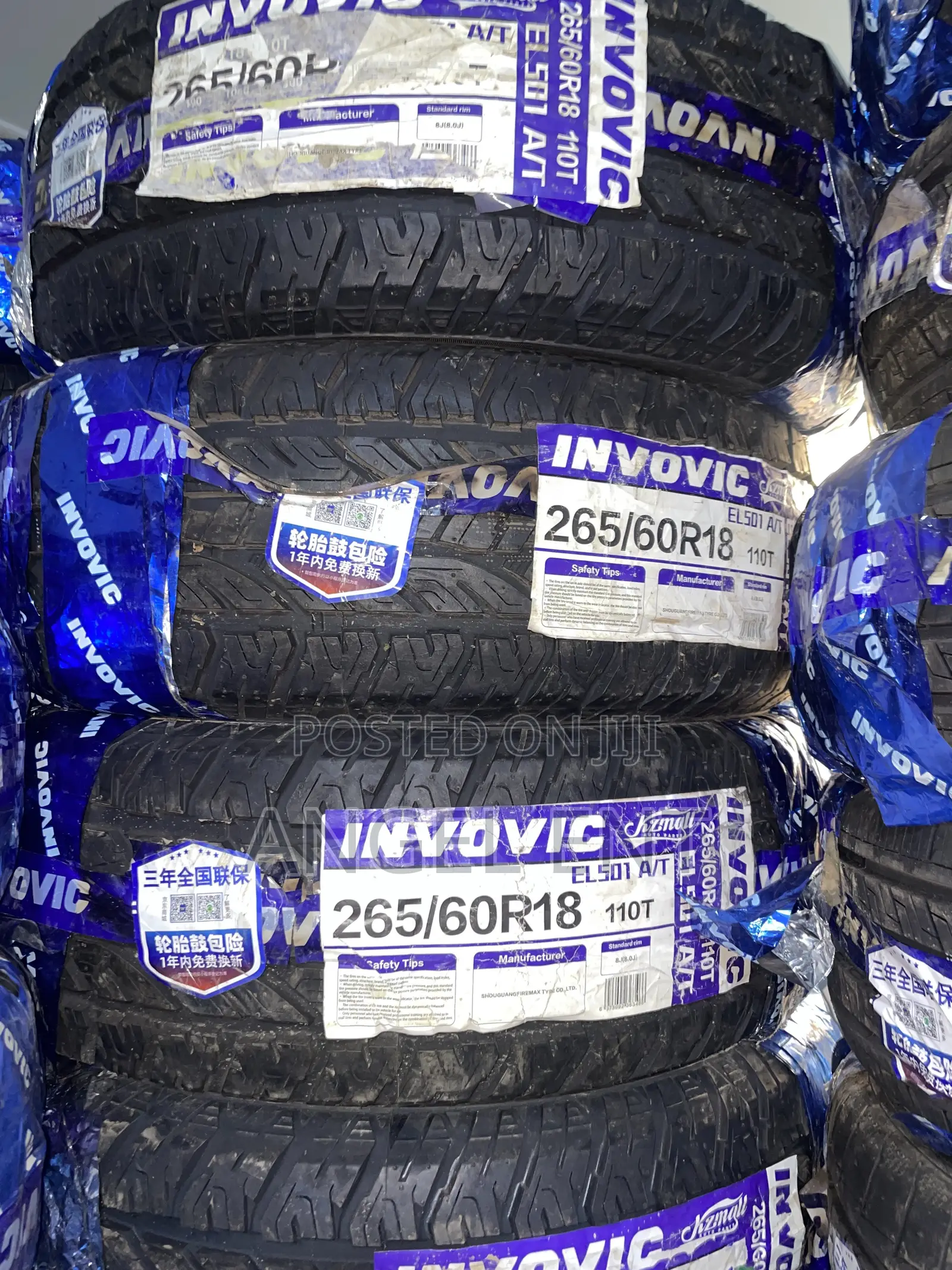 265/60r18 110T Brand New Car Tires Available