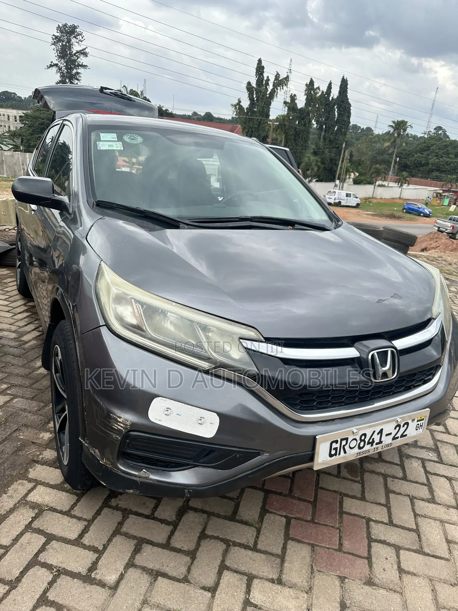 Honda CR-V LX 4dr SUV AWD (2.4L 4cyl CVT) 2015 Gray