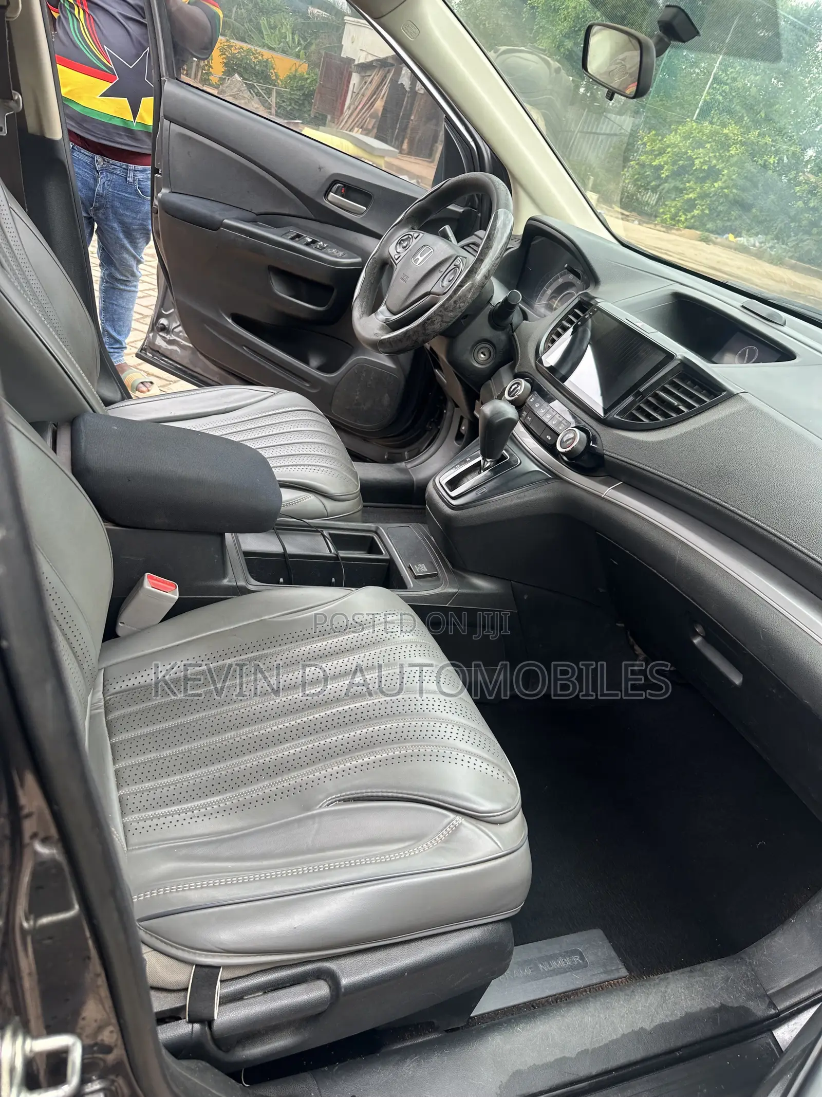 Honda CR-V LX 4dr SUV AWD (2.4L 4cyl CVT) 2015 Gray