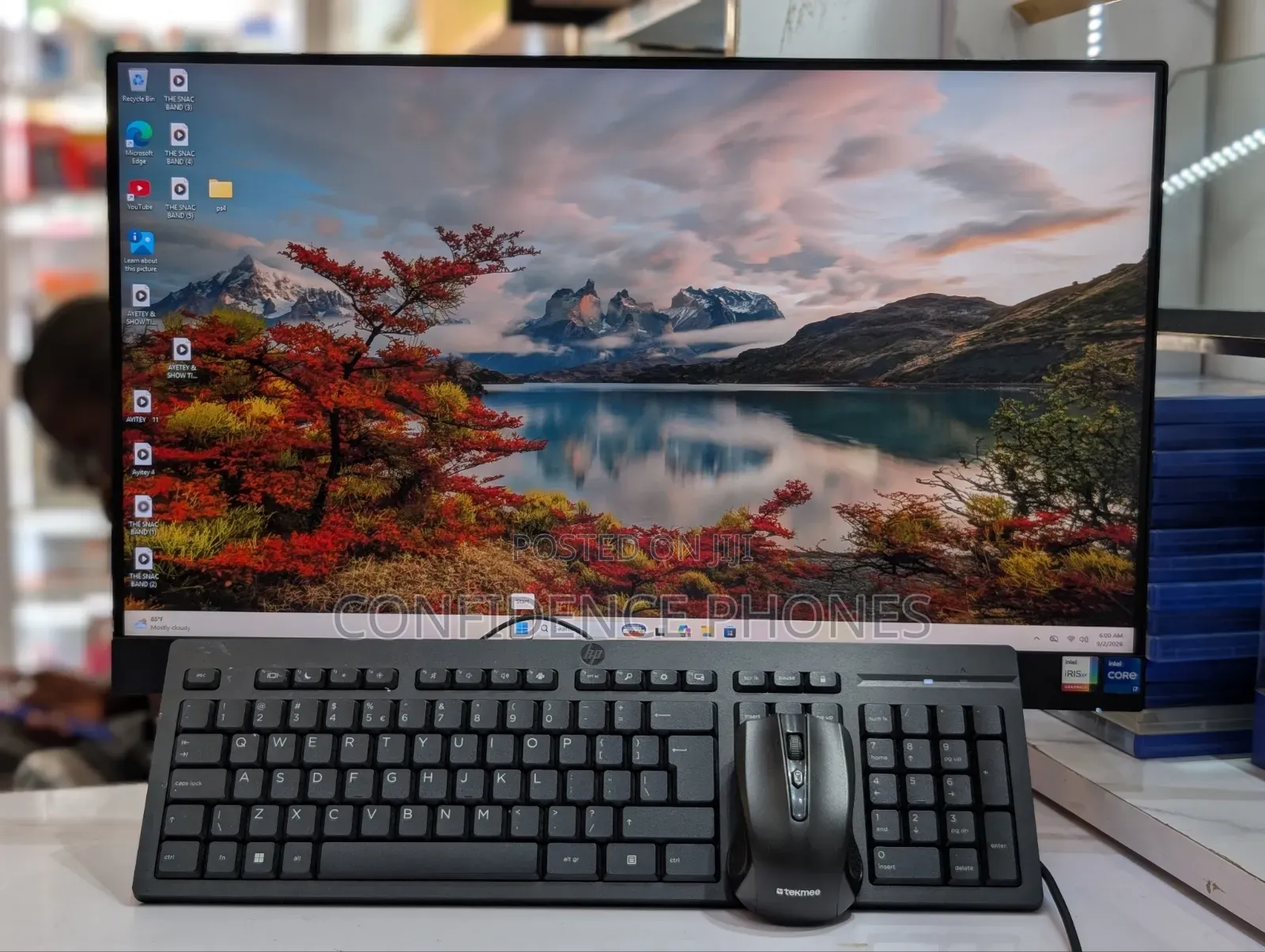 Desktop Computer HP AiO 24 16GB Intel SSD 512GB