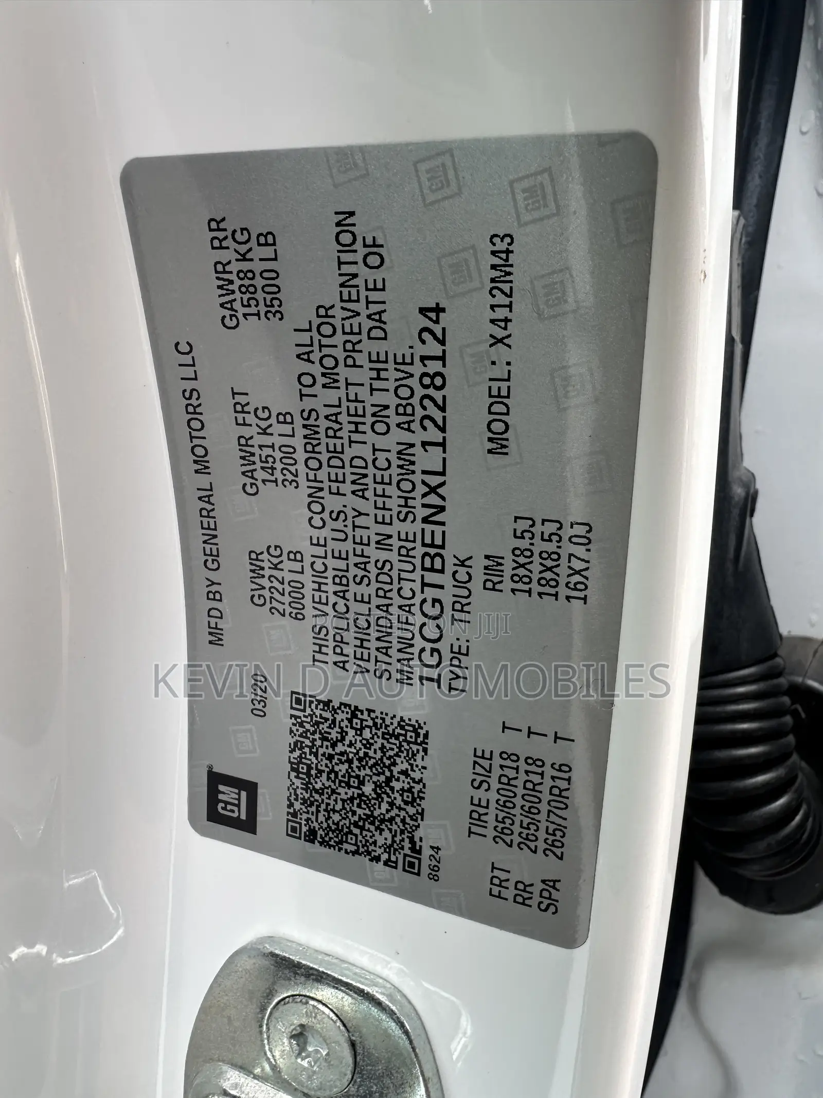 Chevrolet Colorado 2020 White