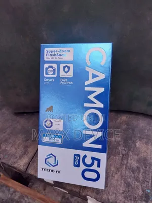 New Tecno Camon 50 Pro 256 GB Gray