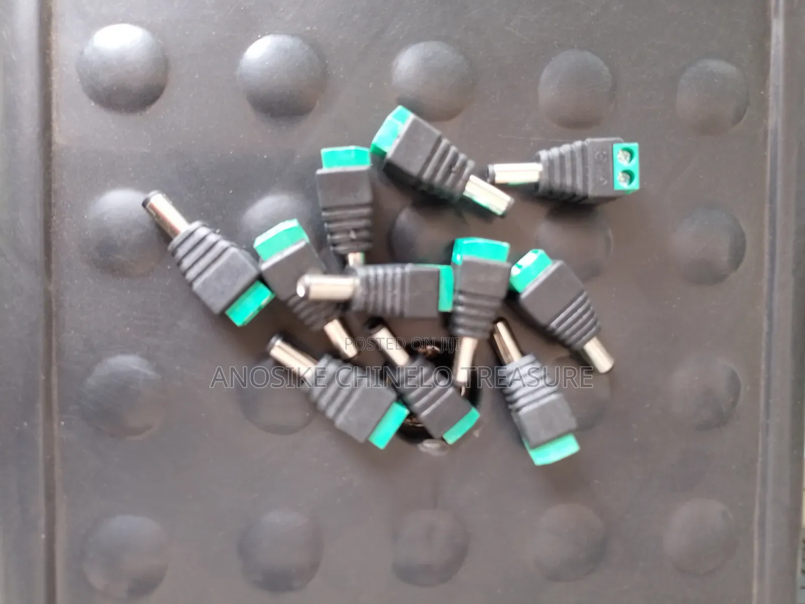 DC Power Connector Screw Terminal Adapter for CCTV 5.5×2.1mm