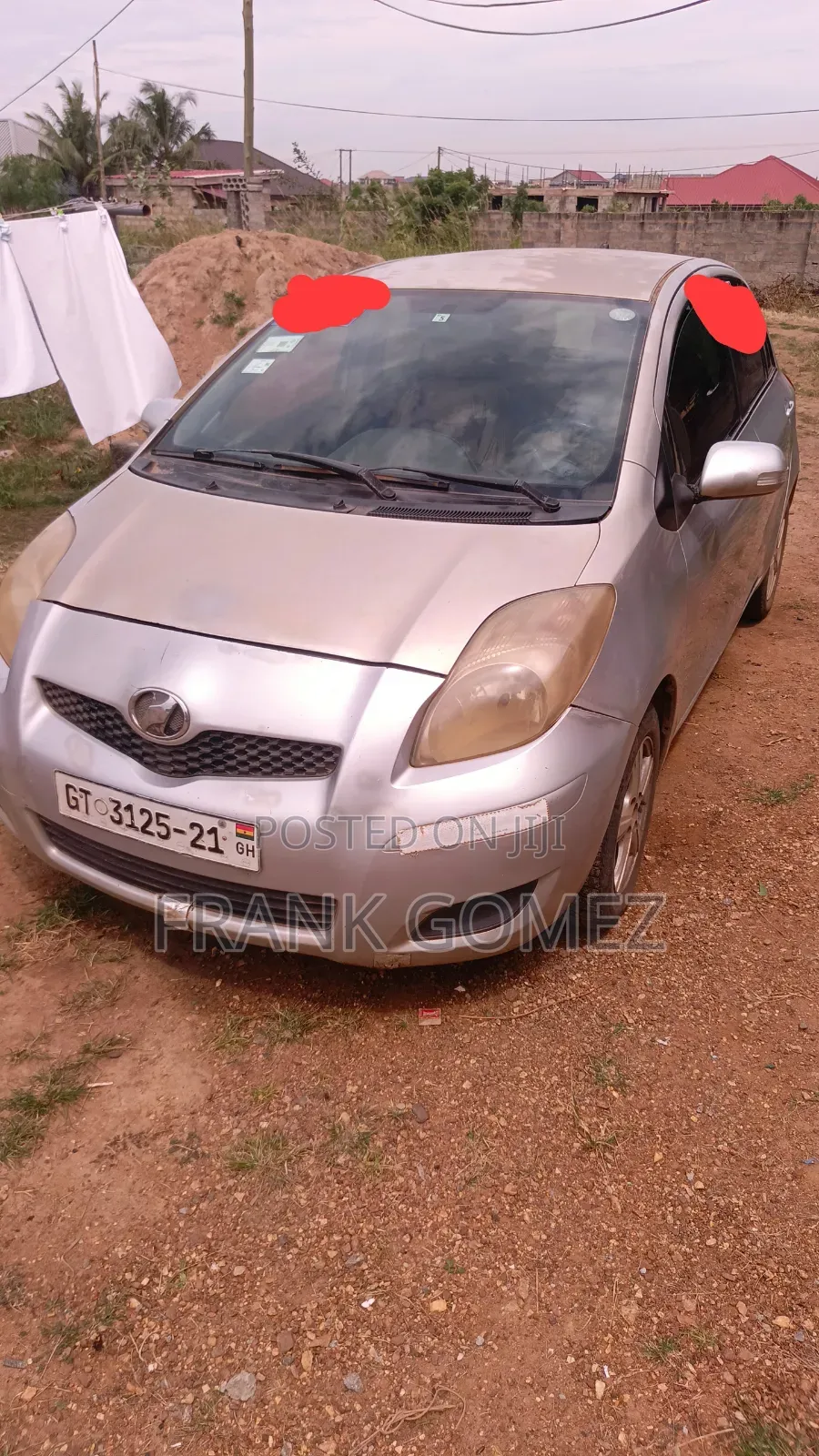 Toyota Vitz 2010 Gray