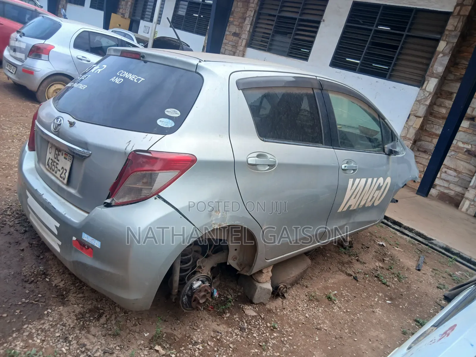 Toyota Vitz 2012 Gray