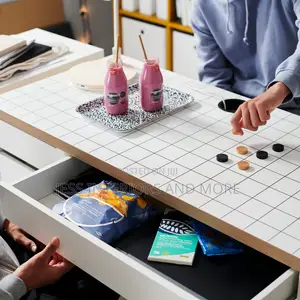 Study Desk, White/Anthracite