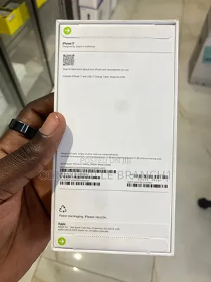 New Apple iPhone 17 256 GB White