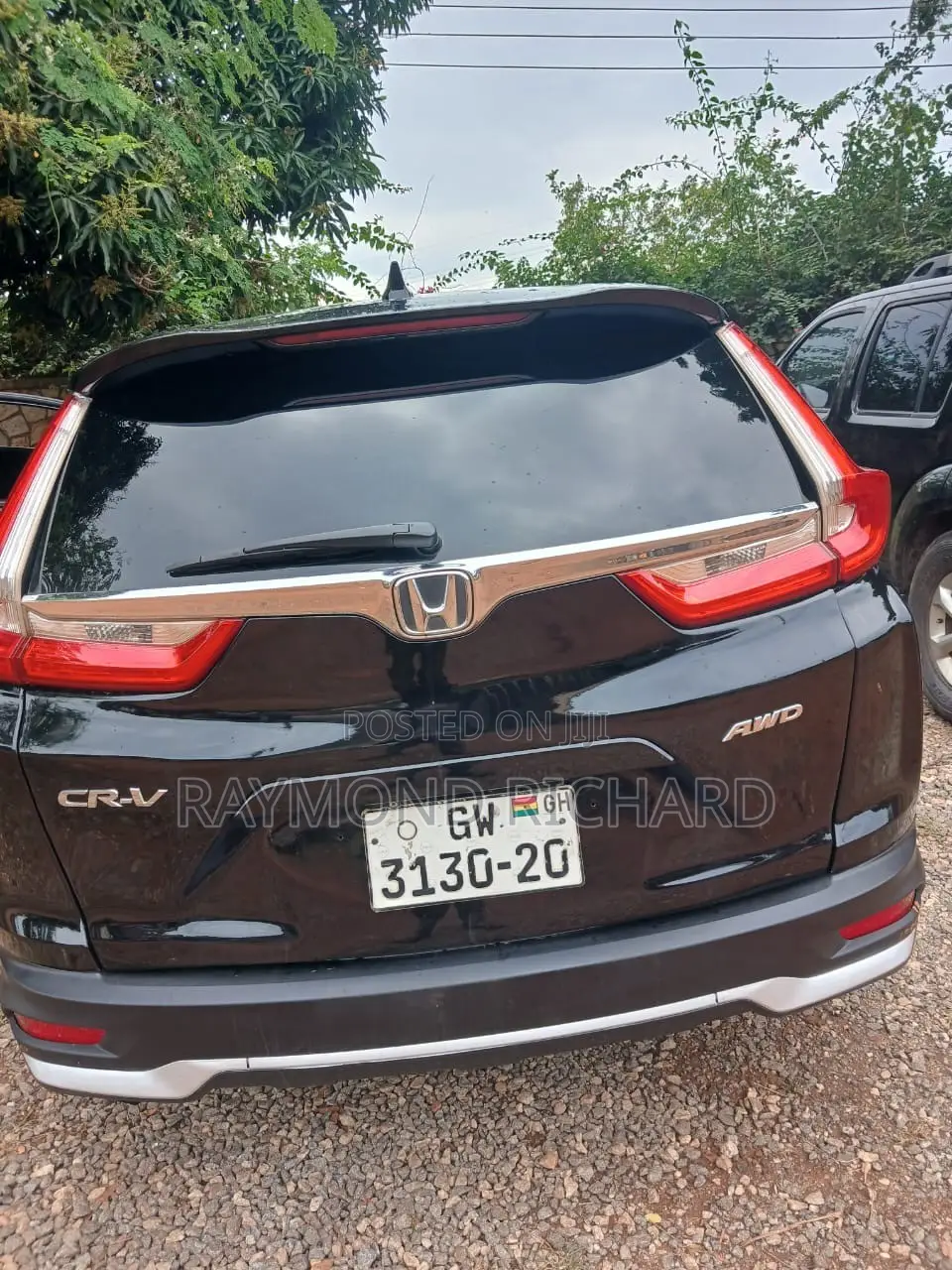 Honda CR-V EX AWD 2018 Black