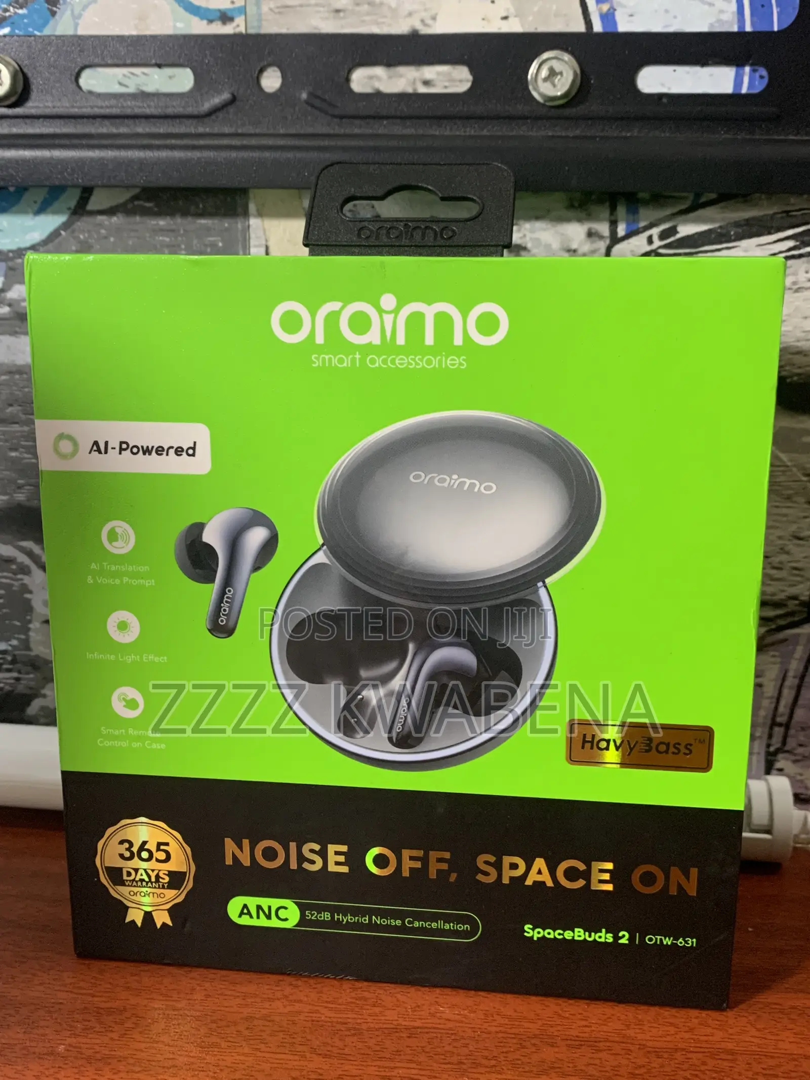 Oraimo SpaceBuds 2 AI Smart 45hrs Playtime True Wireless Earbuds