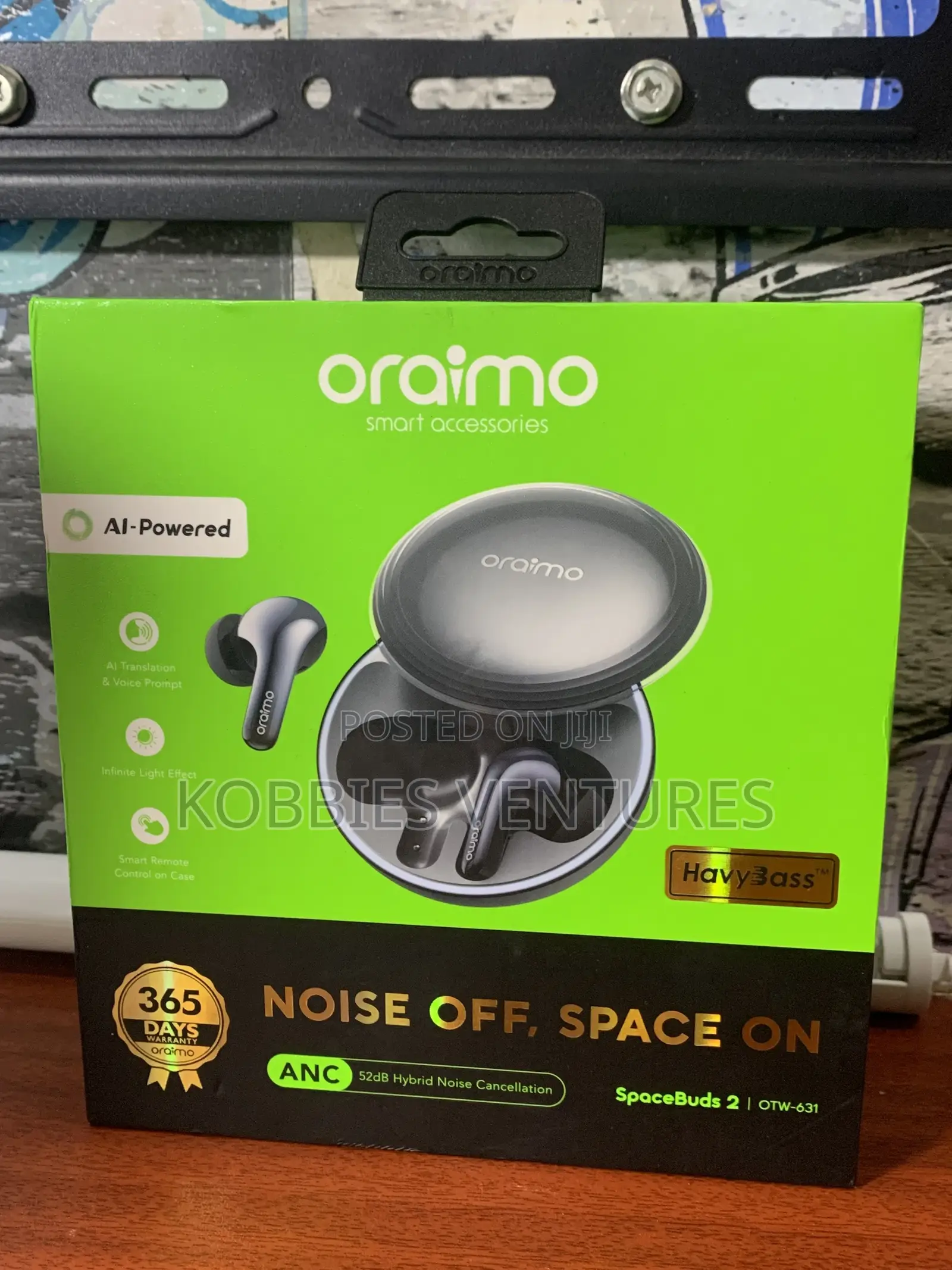 Oraimo SpaceBuds 2 AI Smart 45hrs Playtime True Wireless Earbuds