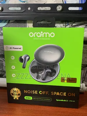 Oraimo SpaceBuds 2 AI Smart 45hrs Playtime True Wireless Earbuds