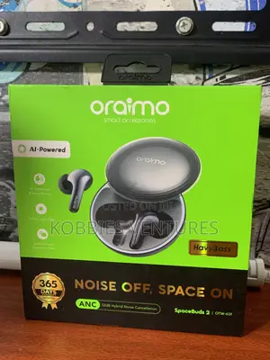 Oraimo SpaceBuds 2 AI Smart 45hrs Playtime True Wireless Earbuds