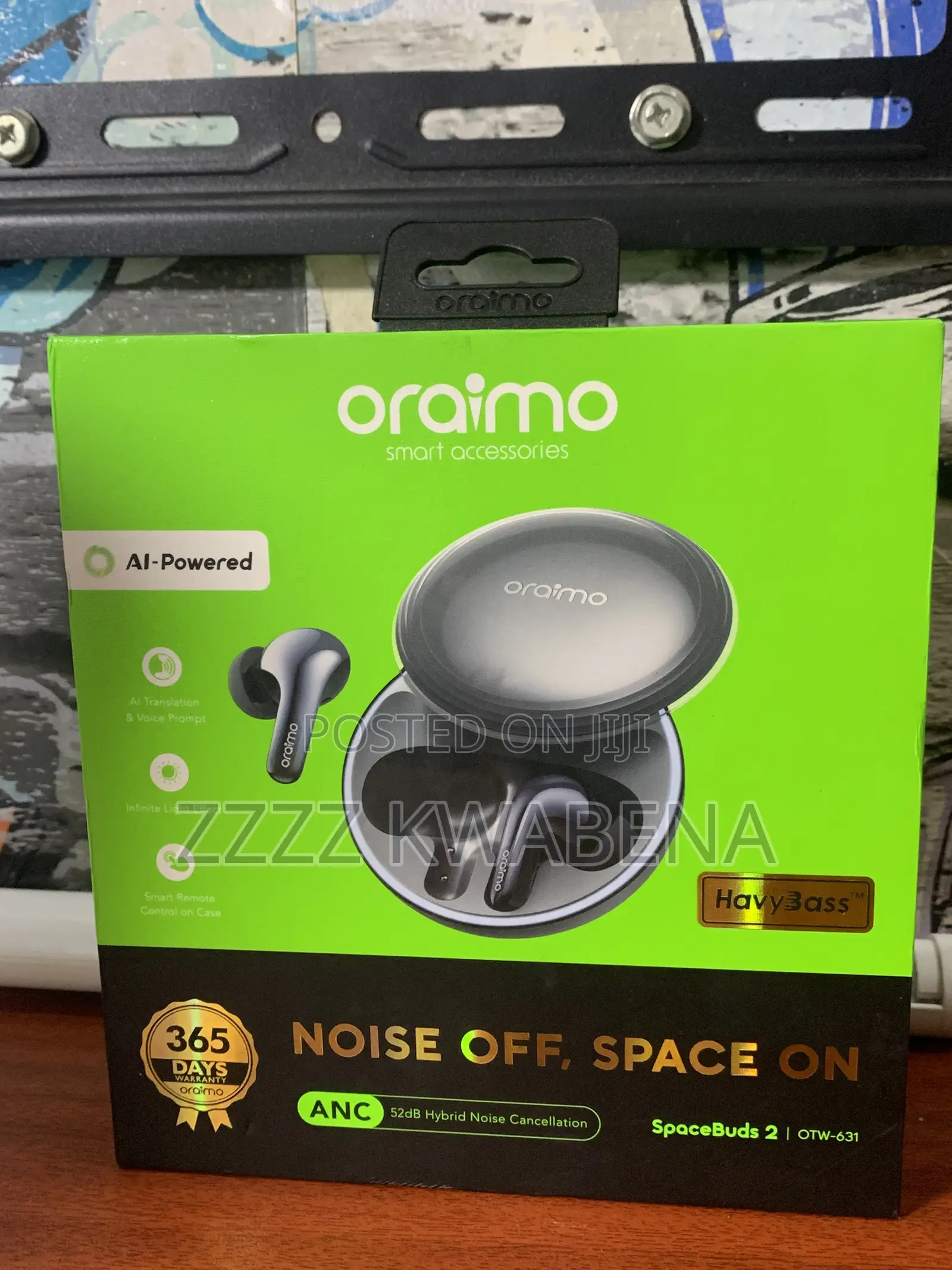 Oraimo SpaceBuds 2 AI Smart 45hrs Playtime True Wireless Earbuds