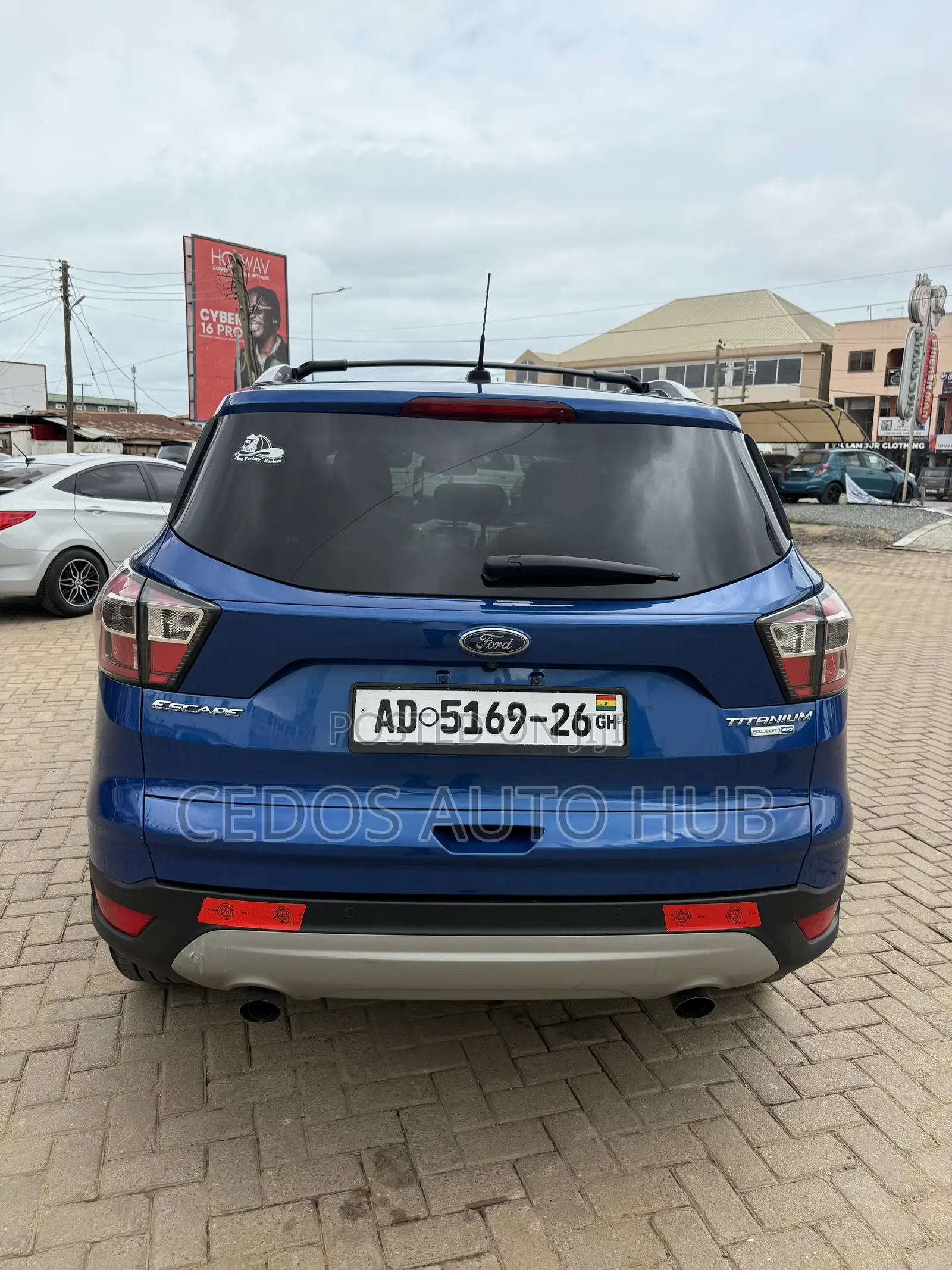 Ford Escape Titanium 4x4 2017 Blue
