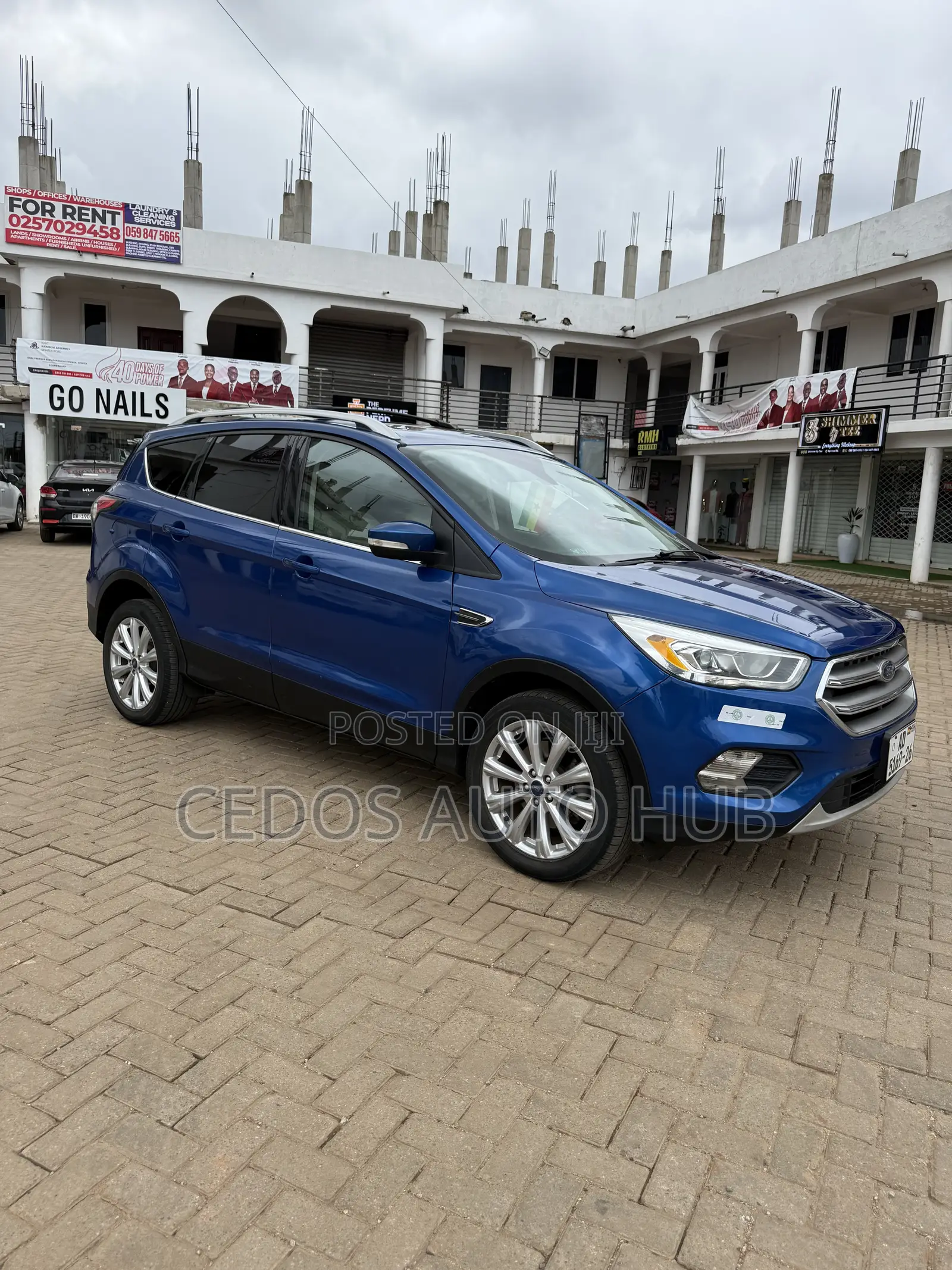 Ford Escape Titanium 4x4 2017 Blue