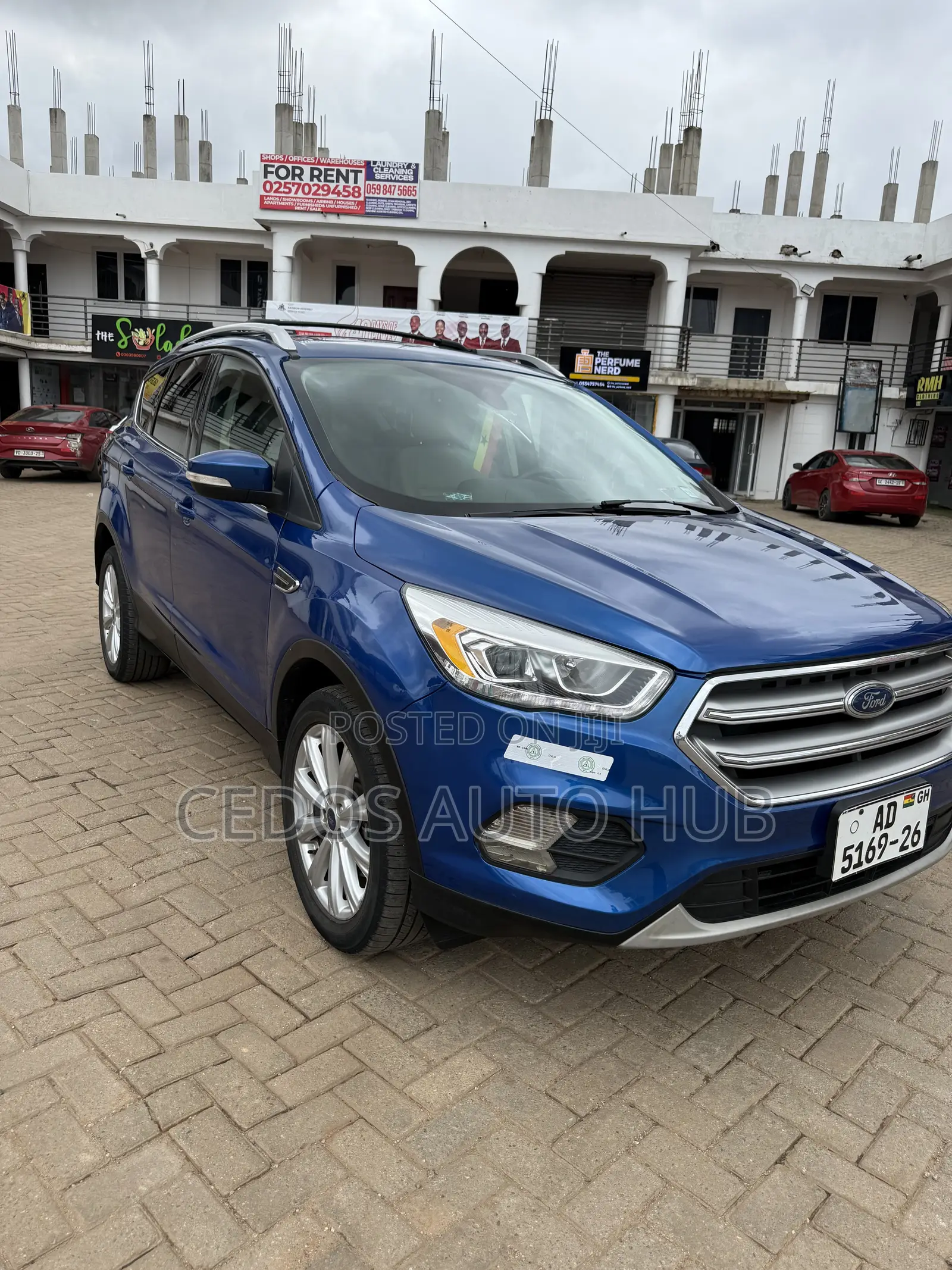 Ford Escape Titanium 4x4 2017 Blue