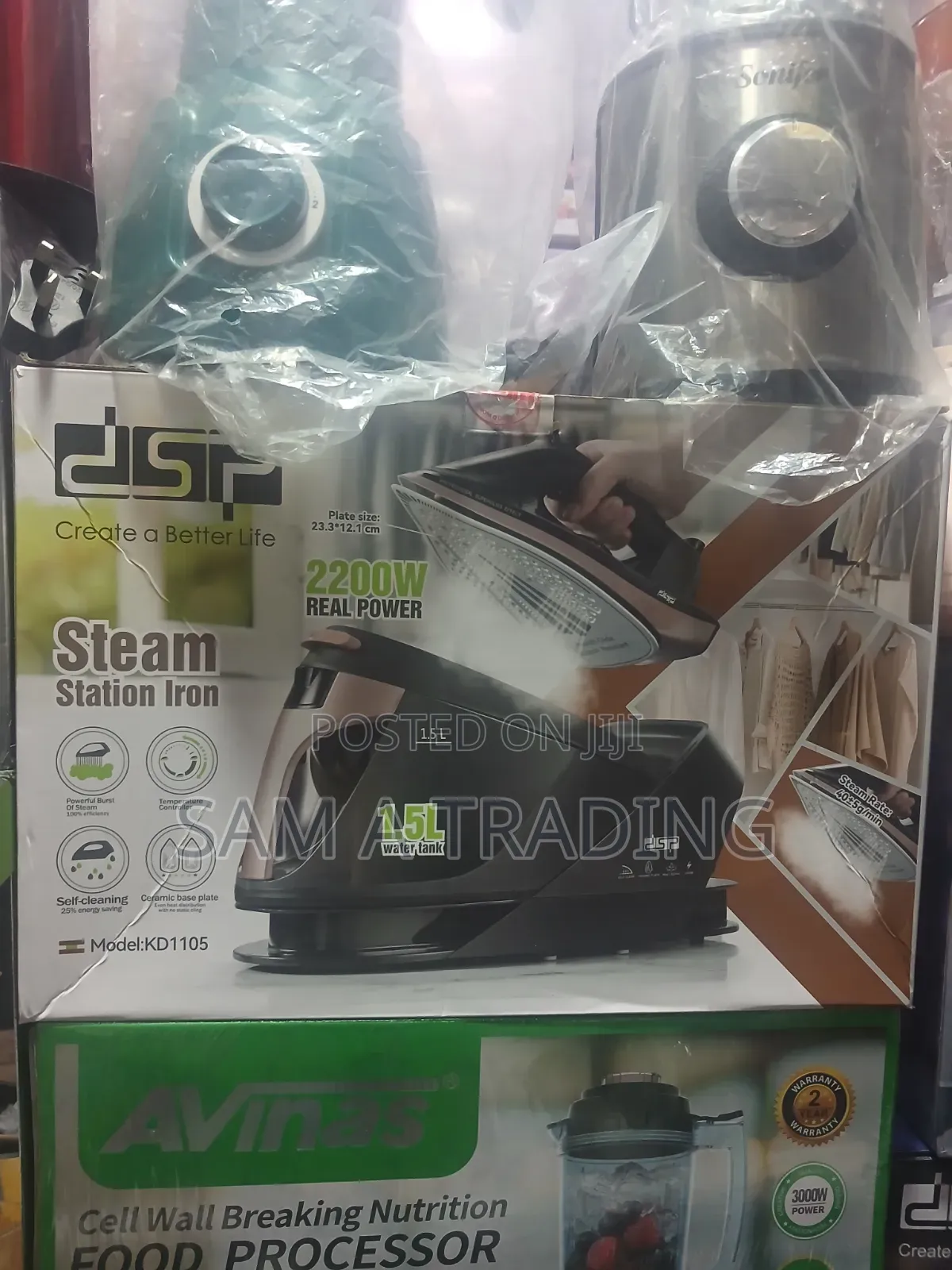 KD-1105 Steam Iron