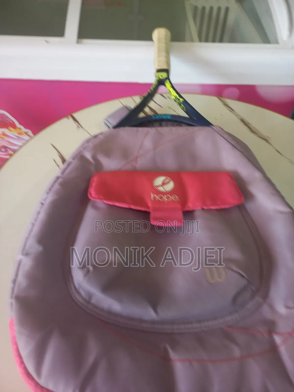 Ladies Tennis Racket and Backpack