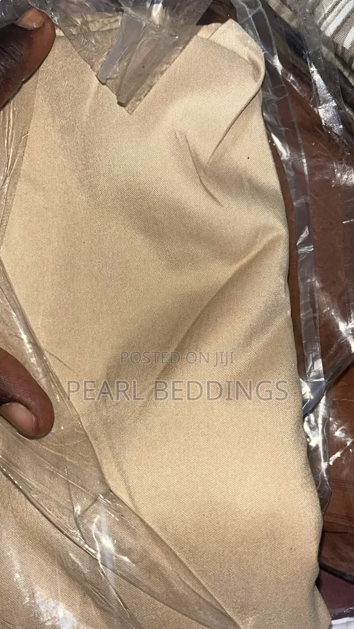 Breathable Luxurious Pure 100% Cotton 1 Fitted Sheet With 2 Pillowcase
