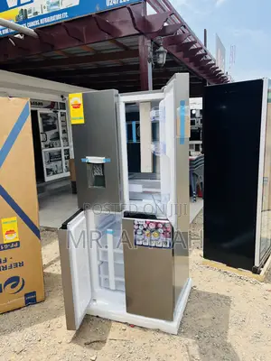 Super Sleek Pearl 421L Side by Side 4 Door Fridge(PF-613mdixwd-1a)