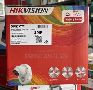 Hikvision Colorvu 2way Audio Soundmax DOME Ds-2ce73df0t-LXTS 2mp