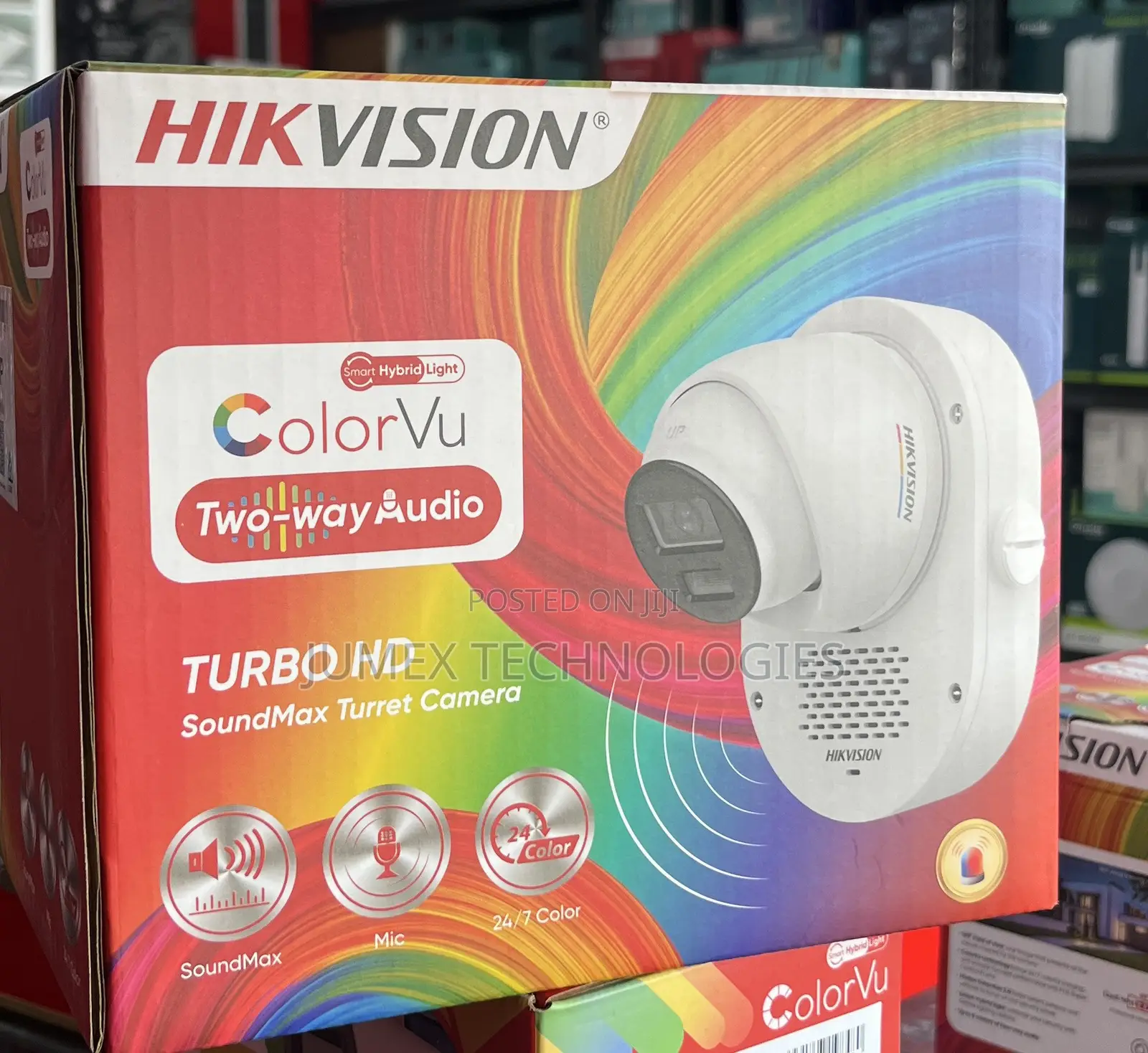 Hikvision Colorvu 2way Audio Soundmax DOME Ds-2ce73df0t-LXTS 2mp