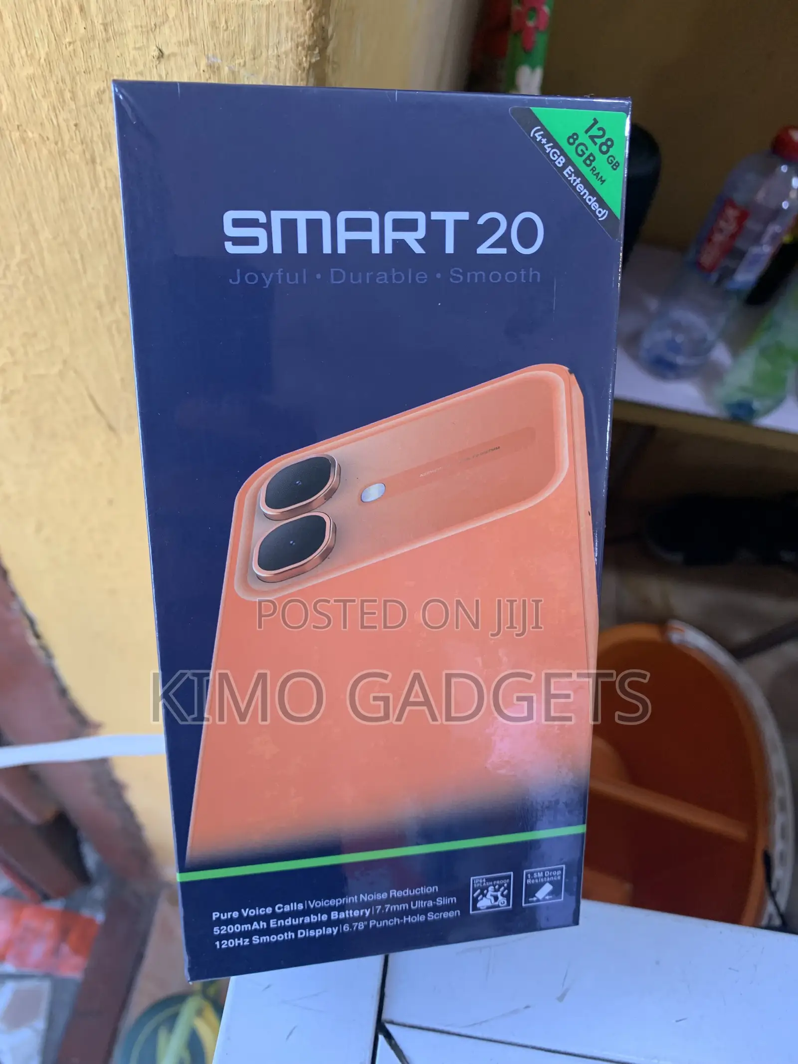 New Infinix Smart 20 128 GB Gray
