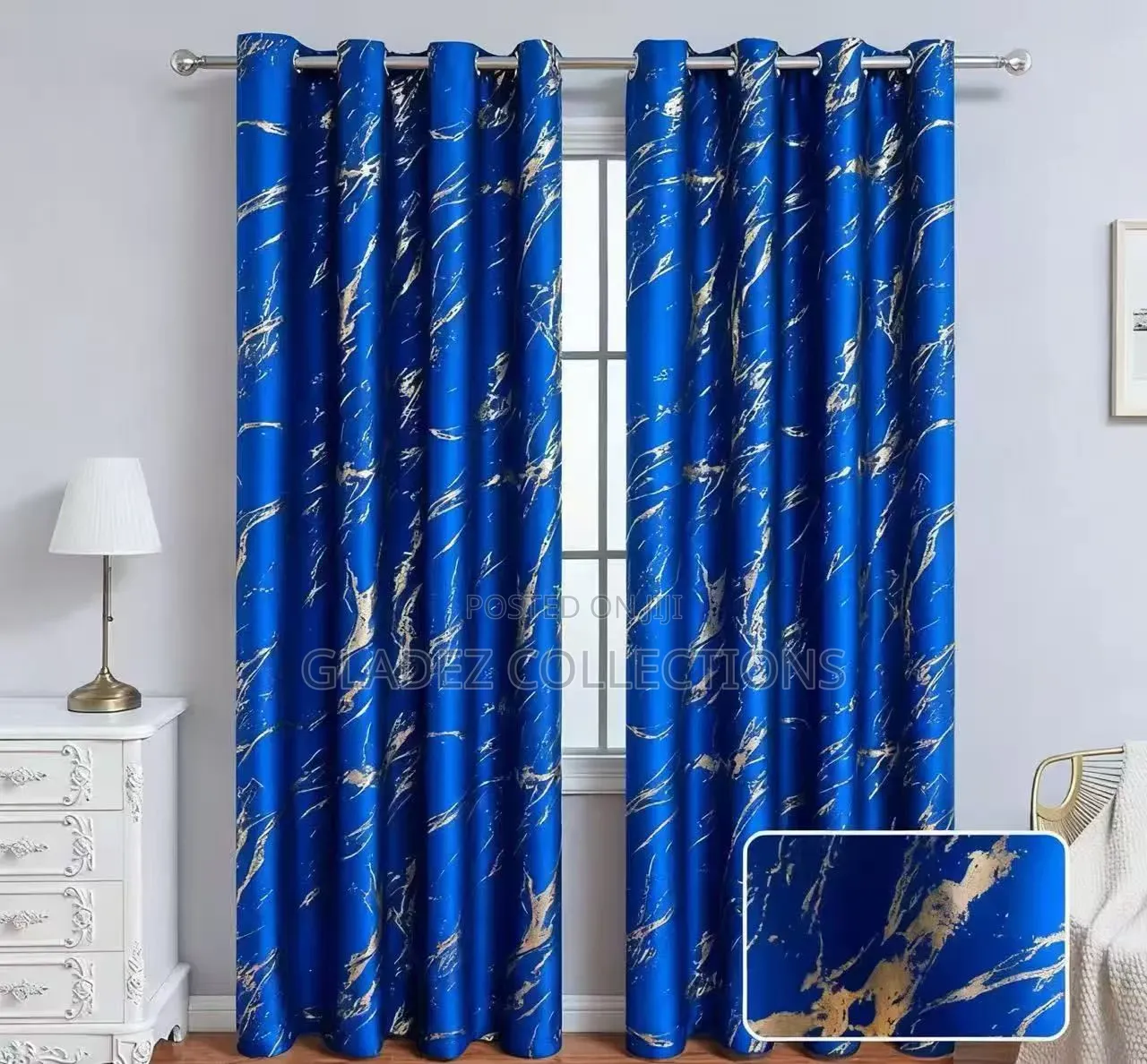 2 in 1 Quality Pair Curtains
