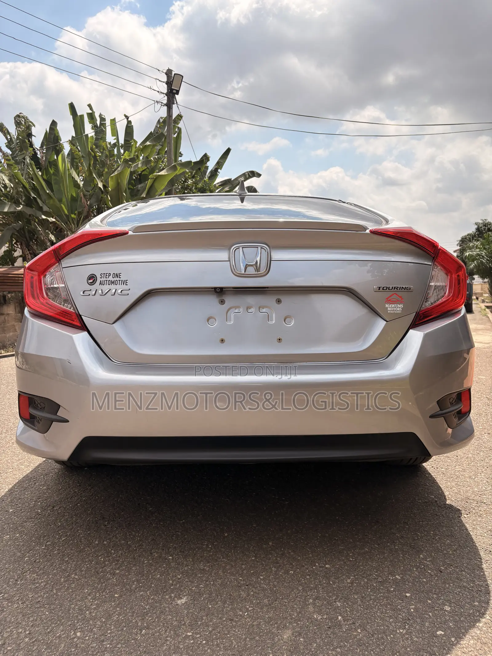 Honda Civic Touring 4dr Sedan (1.5L 4cyl) 2017 Silver