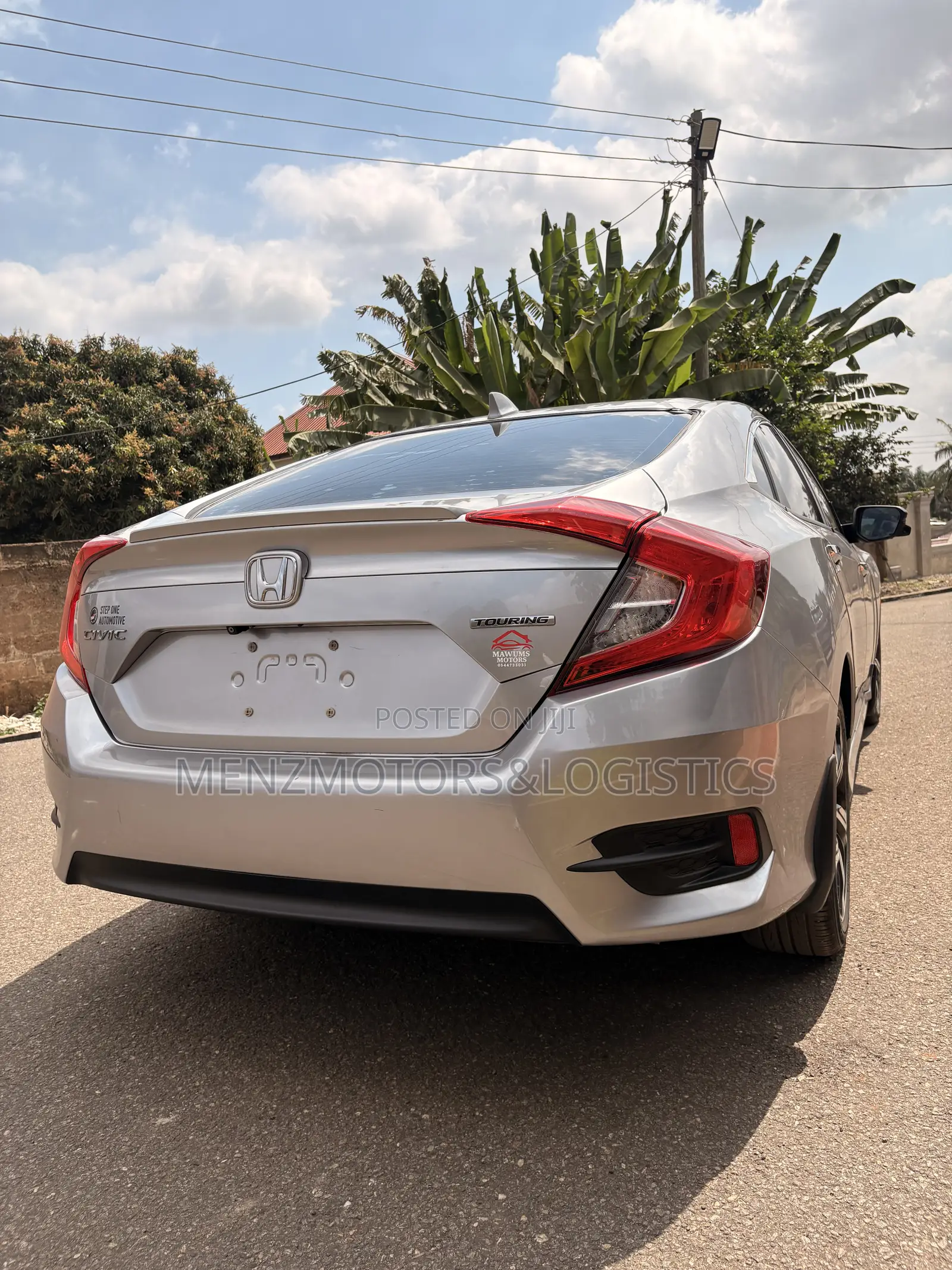 Honda Civic Touring 4dr Sedan (1.5L 4cyl) 2017 Silver