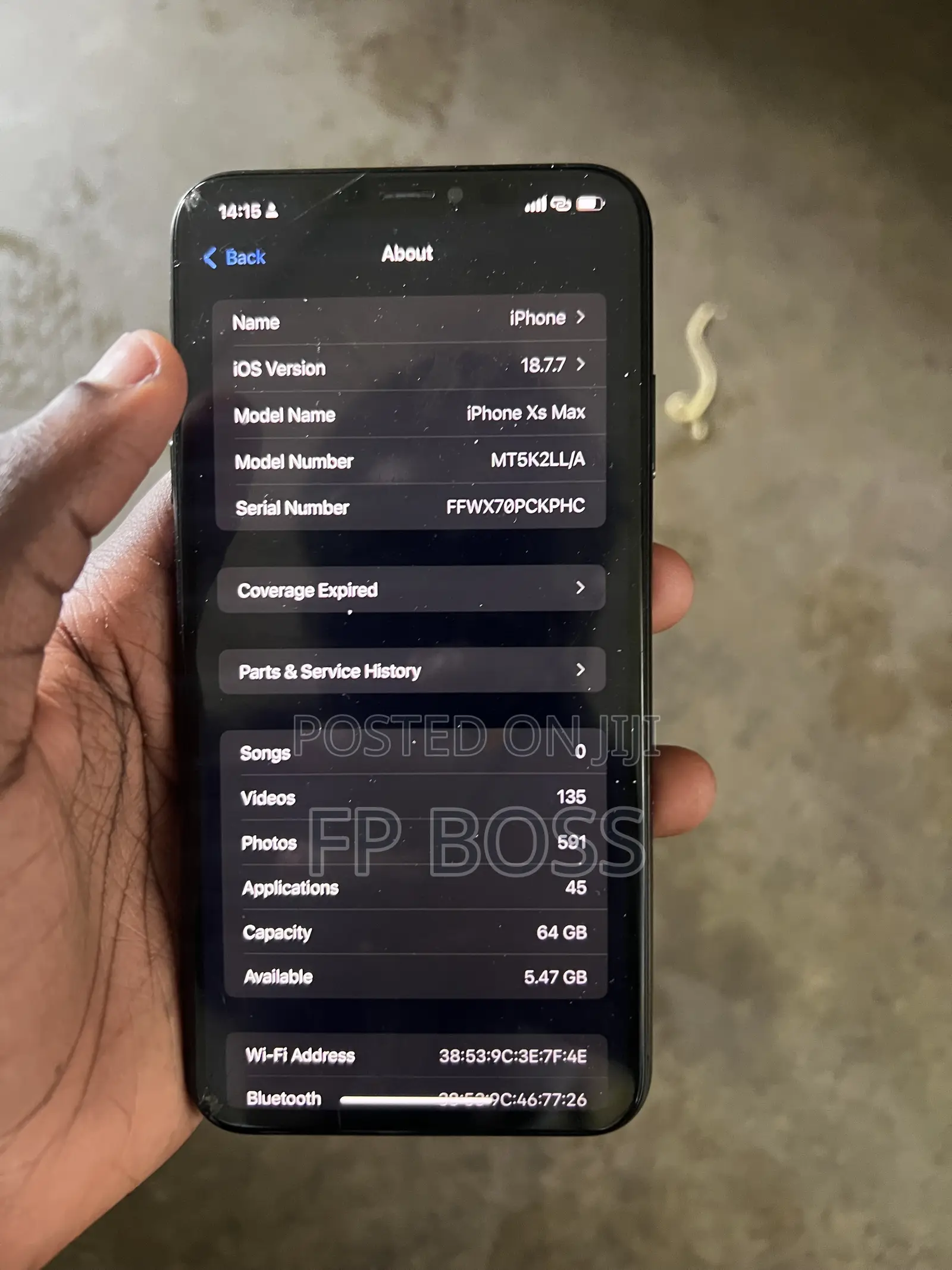 Apple iPhone XS Max 64 GB Black