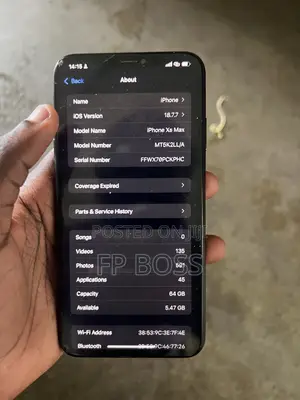Apple iPhone XS Max 64 GB Black