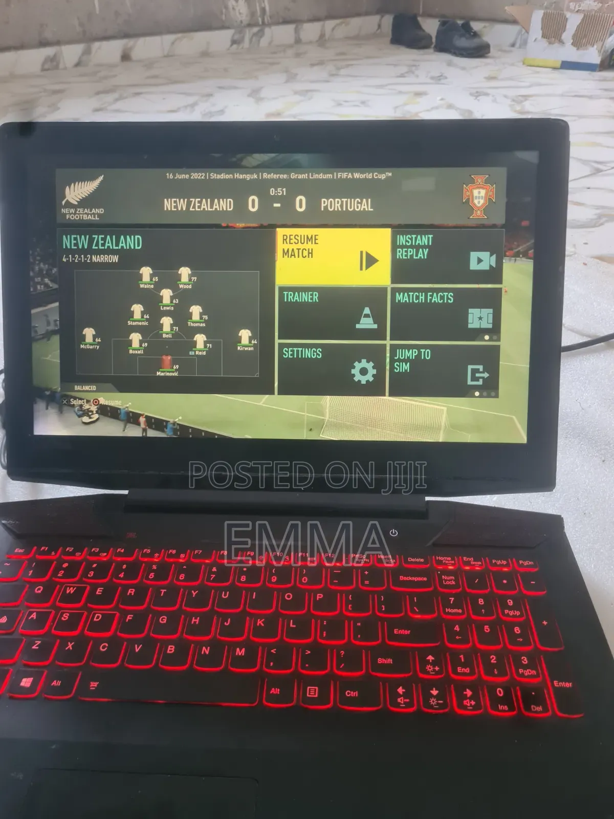 Laptop Lenovo Legion Y720 4GB Intel Core i7 HDD 128GB