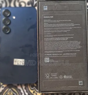 New Samsung Galaxy S25 128 GB Blue