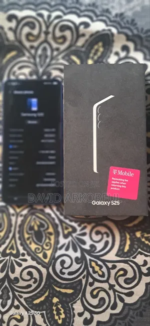 New Samsung Galaxy S25 128 GB Blue