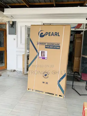 Just Order Pearl 690-L Double-Door PVC-801-27AA Glass Display Fridge