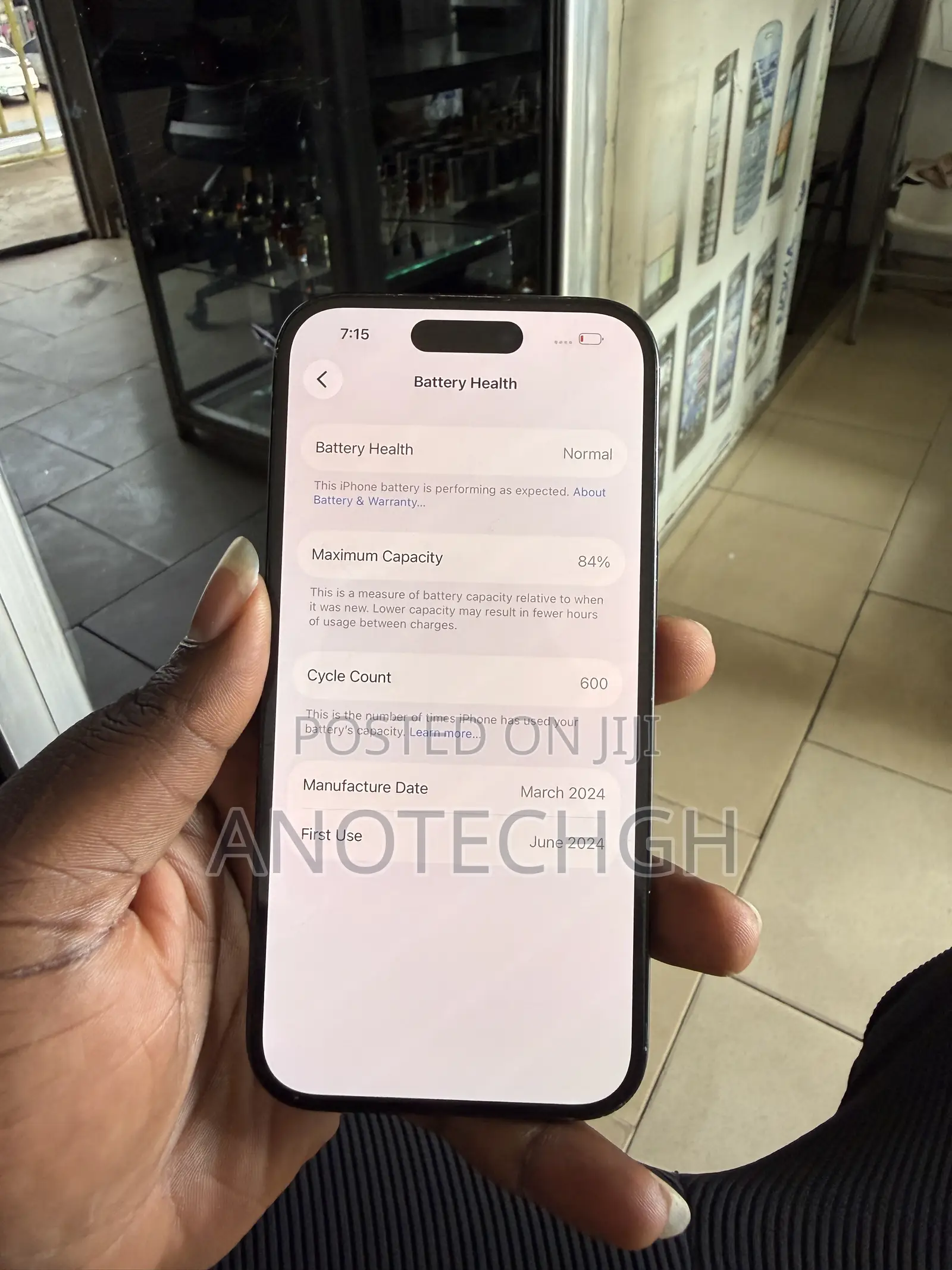 Apple iPhone 15 128 GB Black