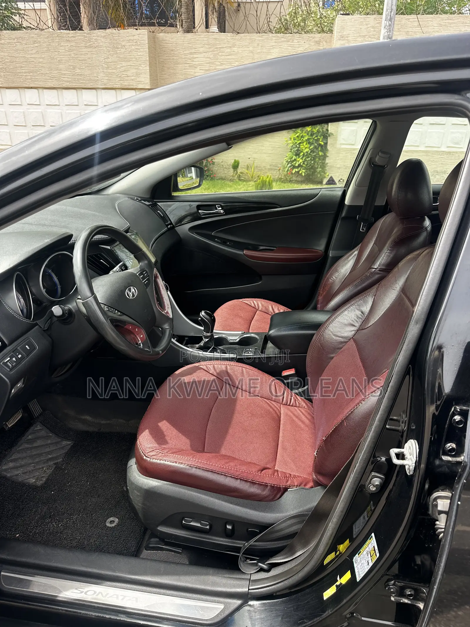 Hyundai Sonata Limited 2.0T Sedan (2.0L 4cyl 6A) 2013 Black