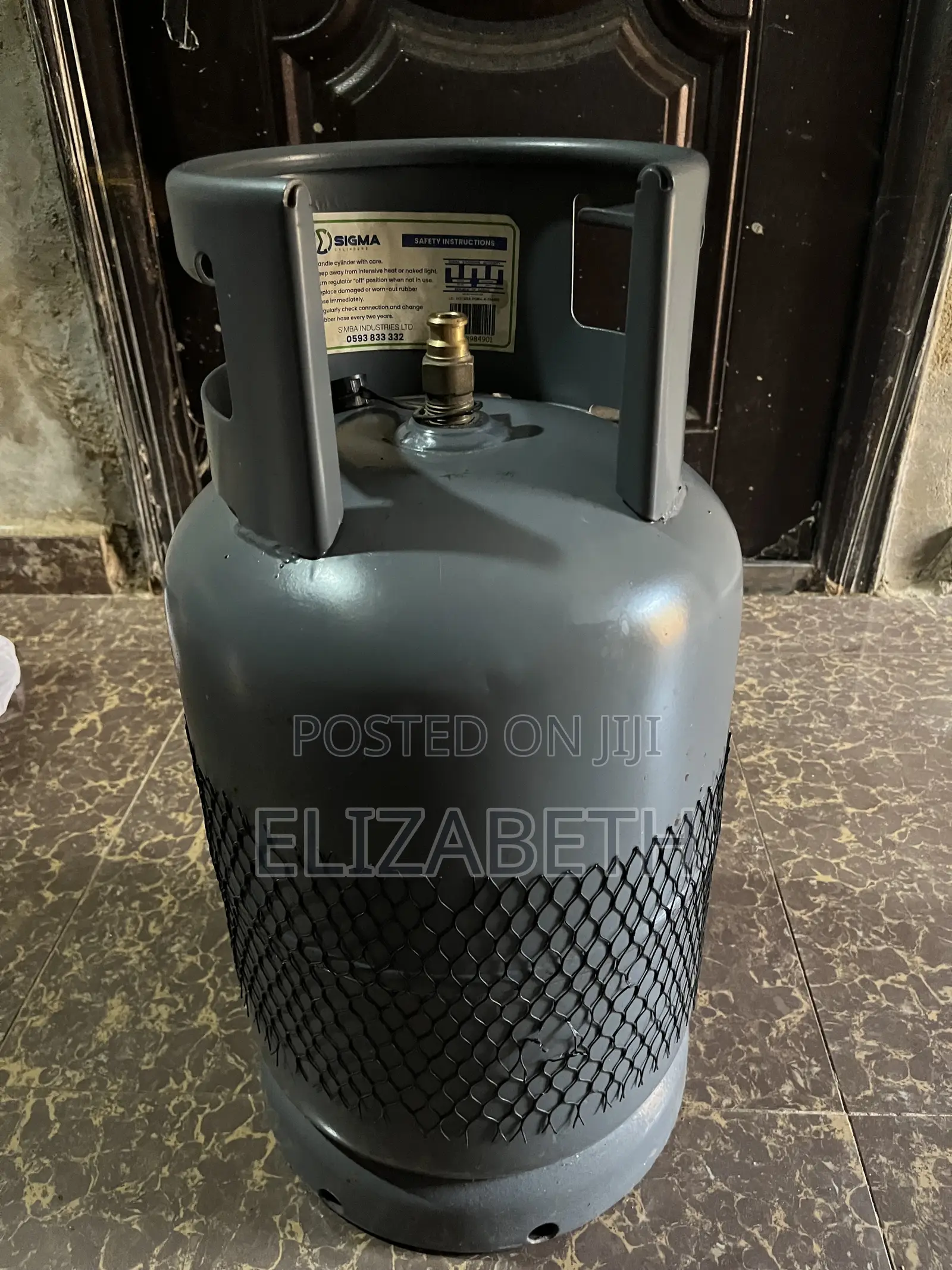 Gas Cylinder and Burner