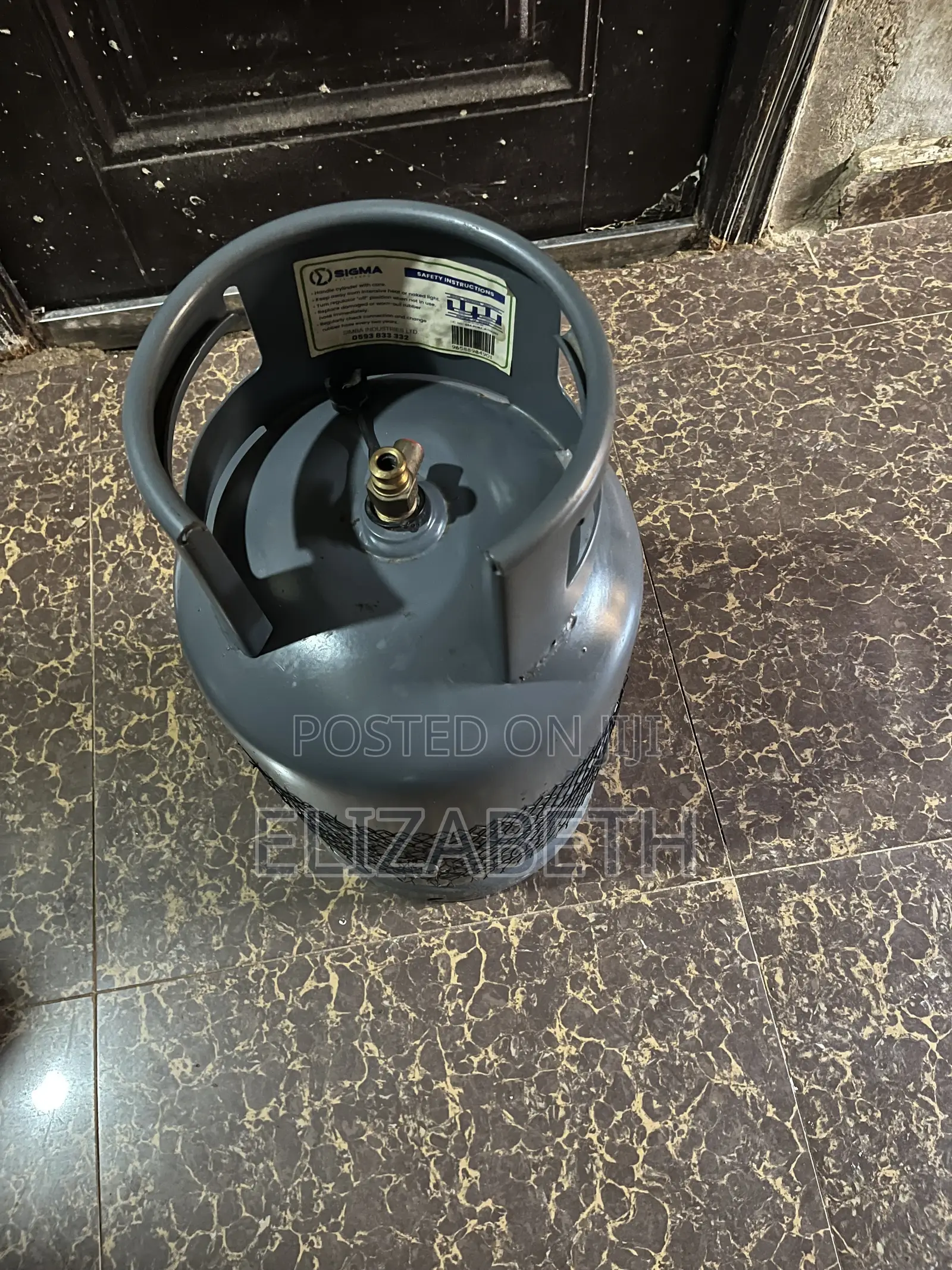 Gas Cylinder and Burner