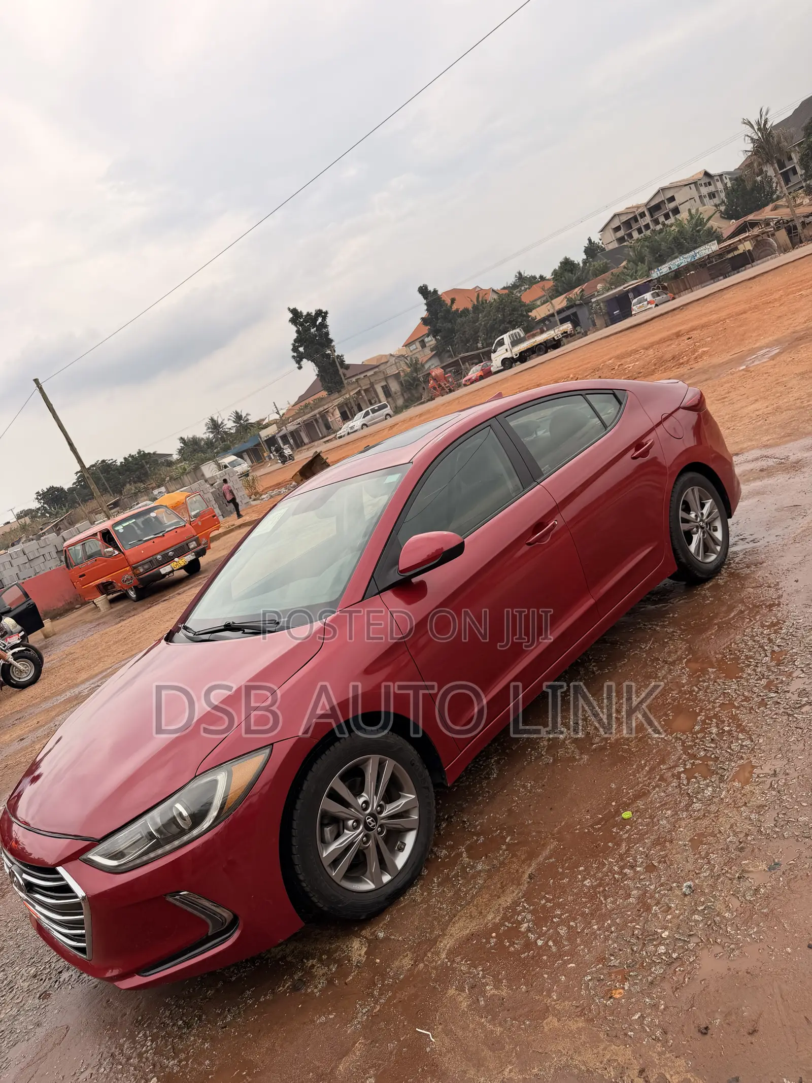 Hyundai Elantra 2018 Red