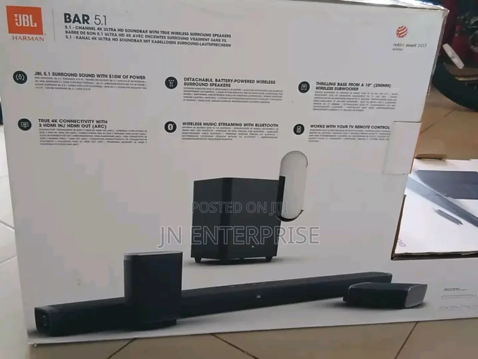 5.1 Channel JBL Soundbar
