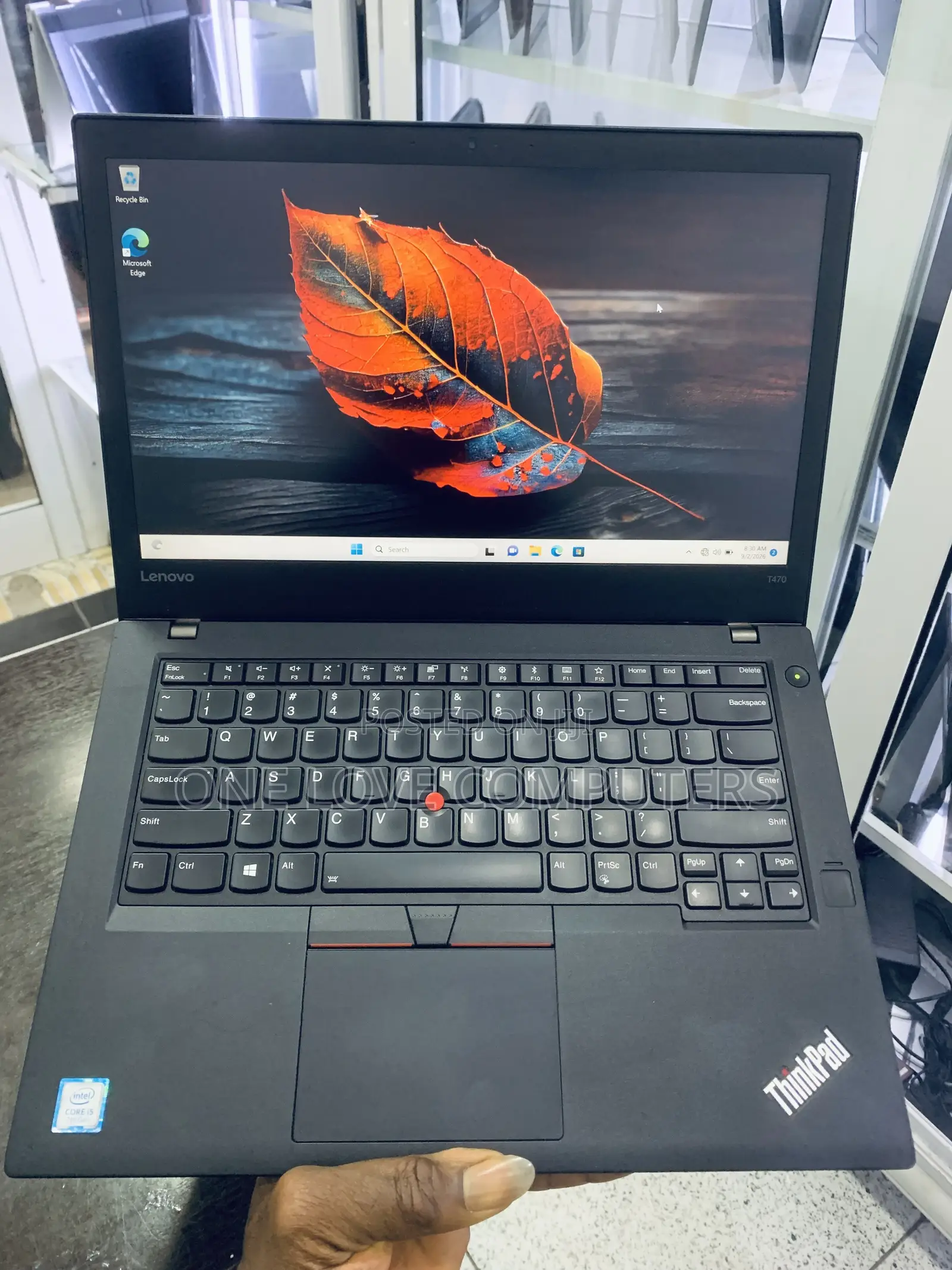 Laptop Lenovo ThinkPad T470 8GB Intel Core i5 SSD 256GB