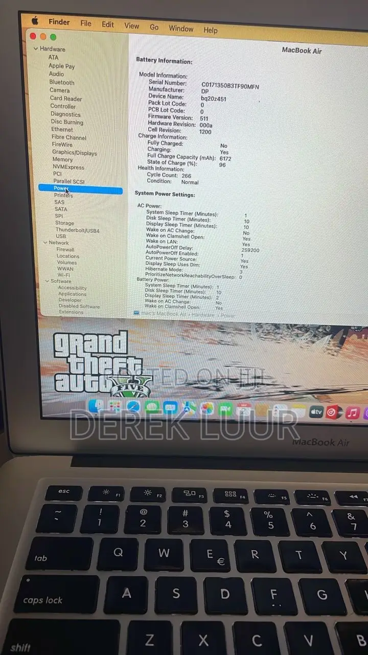 Laptop Apple MacBook Air 2015 8GB Intel Core i5 SSD 128GB
