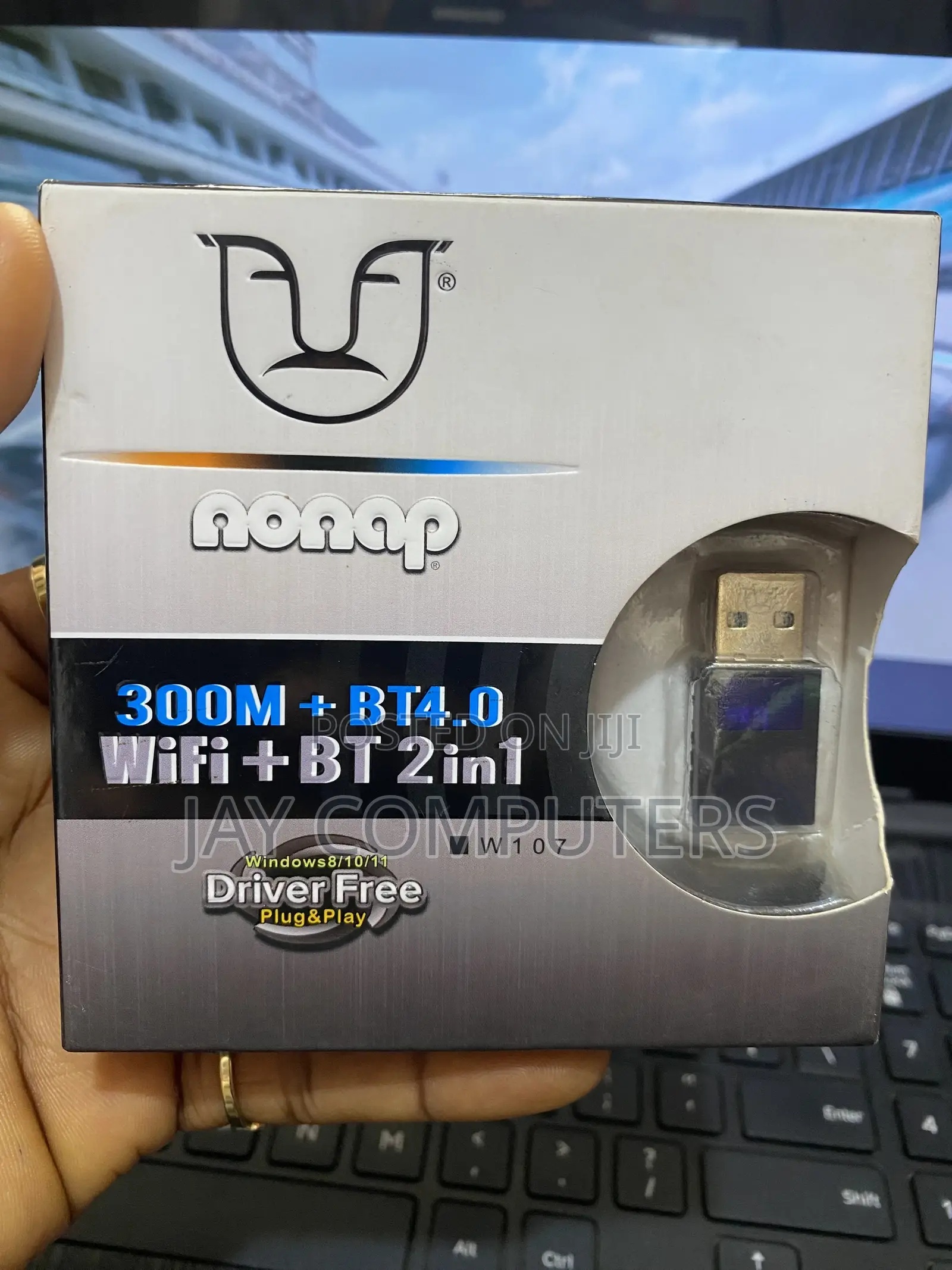 2in1 Wi-Fi N Bluetooth Adapter