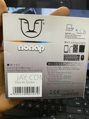 2in1 Wi-Fi N Bluetooth Adapter