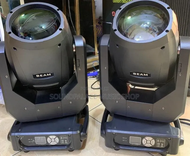 Pair of Beam 295W Moving Head Stage Light